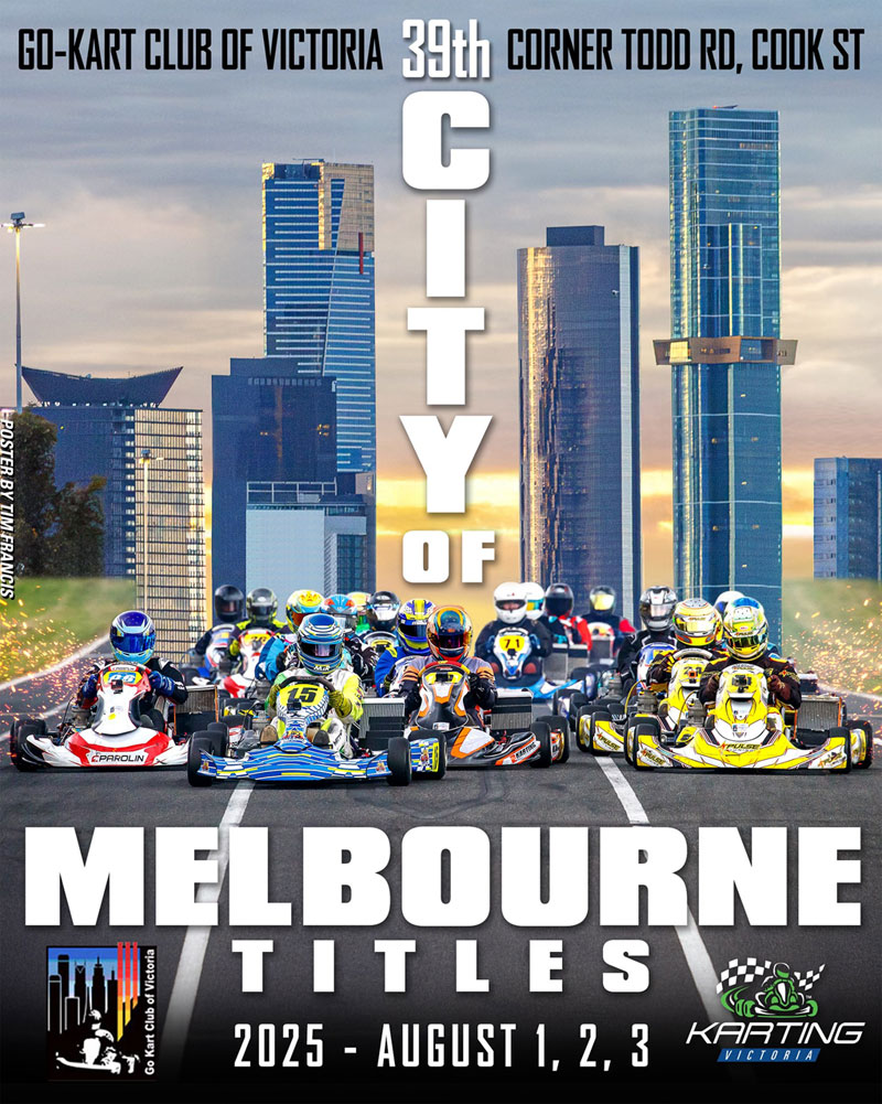 39th City of Melbourne Titles Event Poster 39th City of Melbourne Titles Event Poster